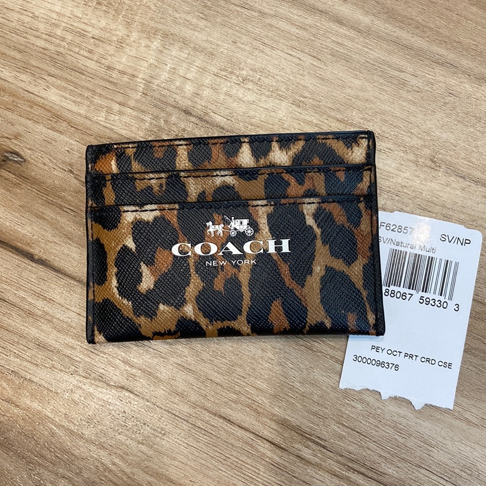 Coach card case *NEW with tag